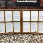 Reclaimed sash window picture frame