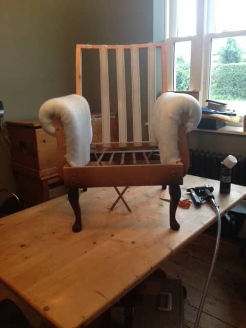 Upholstery bench