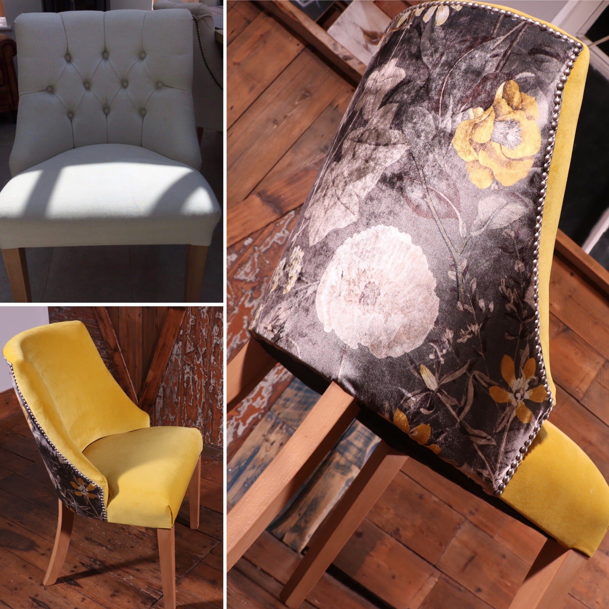 Transforming Tired and Worn Fabric Upholstered Furniture