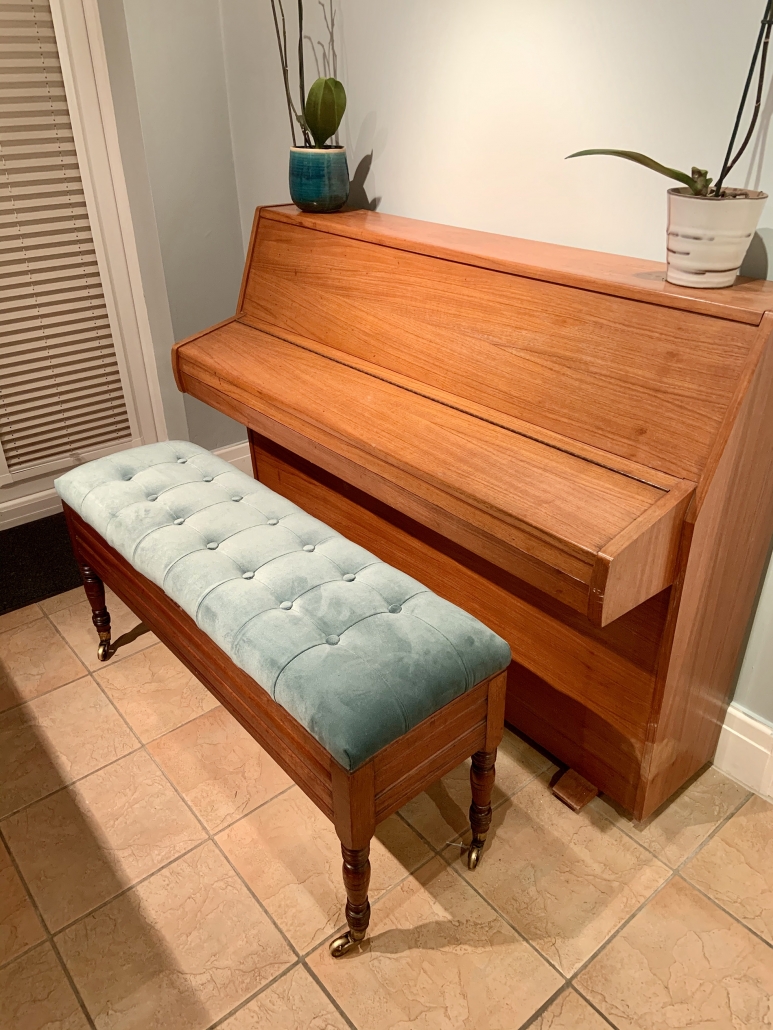 custom piano bench