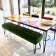 Reclaimed Wood Table, Bench and Chairs