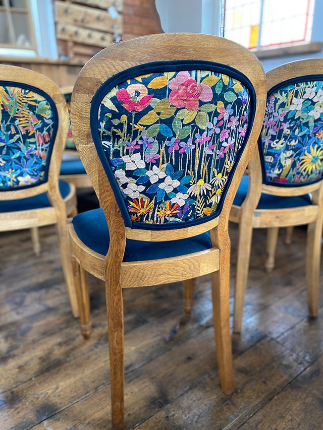 Struggling for fabric inspiration for your dining chair makeover