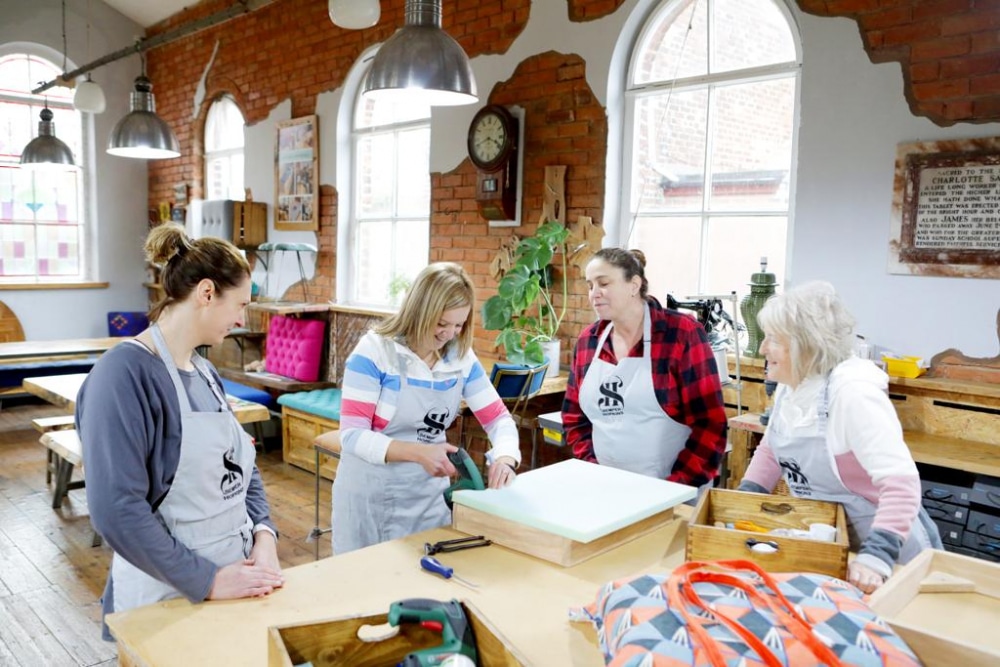 Book Upholstery SH Upholstery, Scholar Green Cheshire