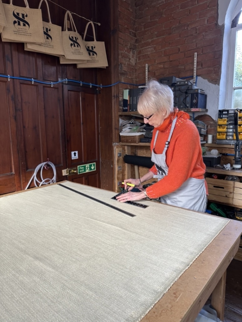 Upholstery workshop in Cheshire