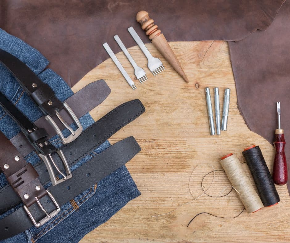 Leather Belt making workshop