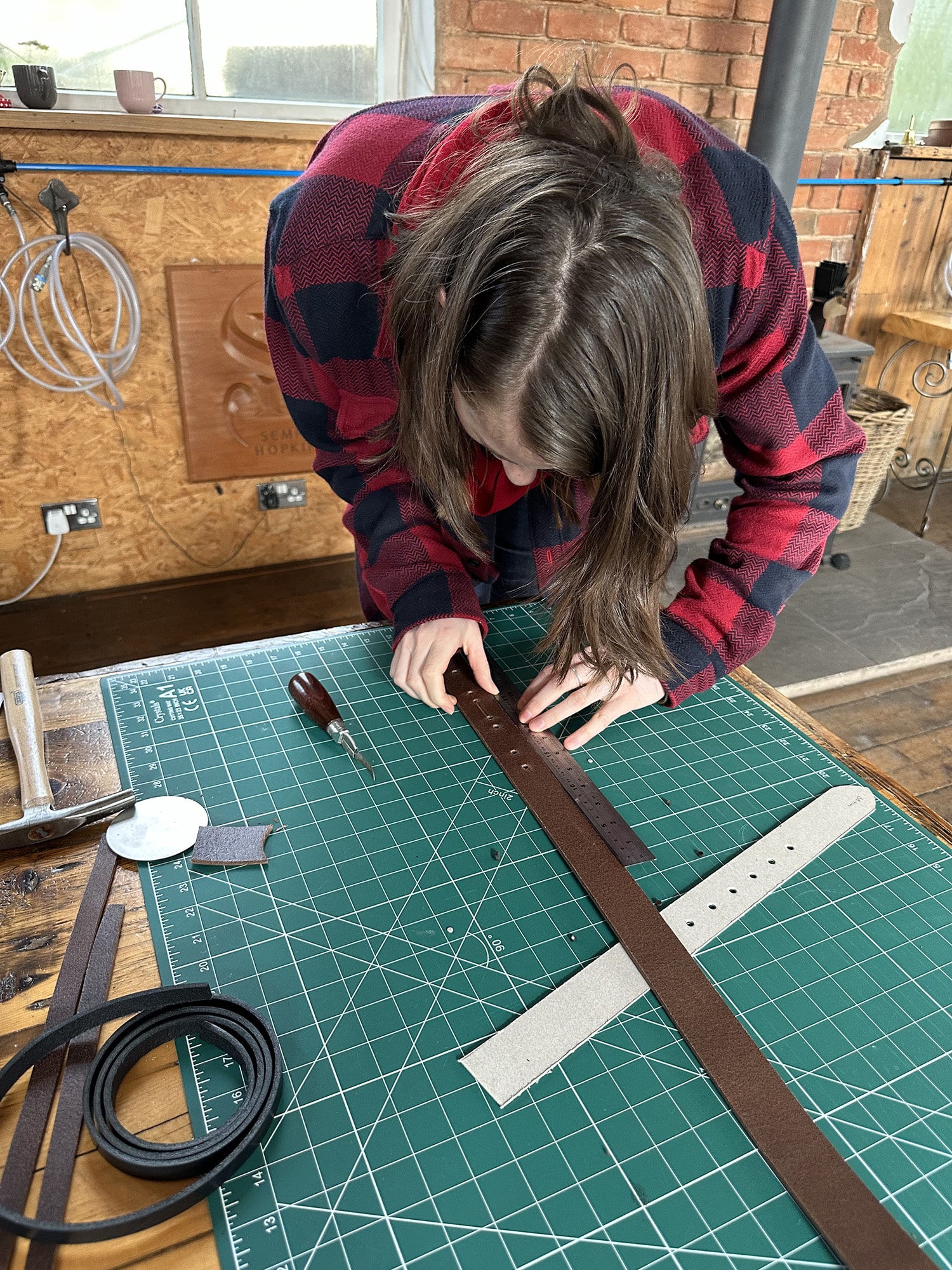 Emma running an Interior Design Workshop for beginners in Cheshire